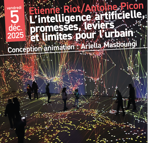 Conférences "Villes et intelligences artificielles"